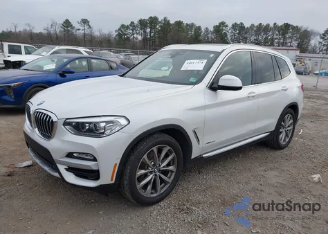 2018 BMW X3 xDrive30I z USA, uszkodzony, nr VIN 5UXTR9C5XJLC73589